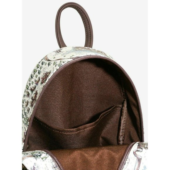 New Loungefly Harry Potter School Grounds Backpack - Picture 4 of 5